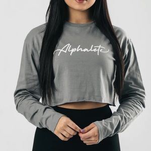 Alphalete Signature Long Sleeve-Tundra
